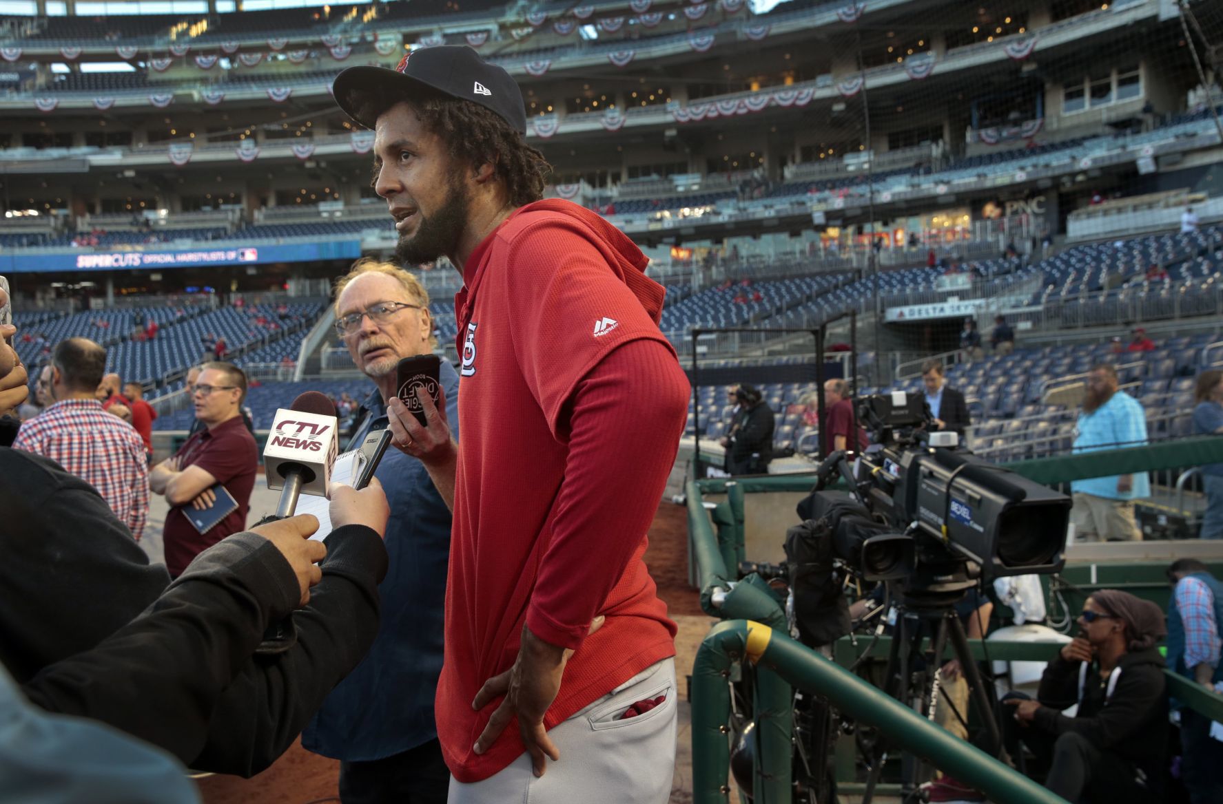 National League Championship Series moves to Washington for Game 3 against the Cardinals